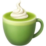 Matcha latte  sticker