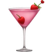 Pink martini sticker