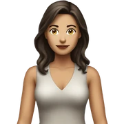 full body brunette beautiful woman  sticker