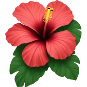 hibiscus  sticker