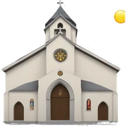 Eglise sticker
