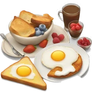 Breakfast sticker