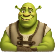 Birthday shrek  sticker