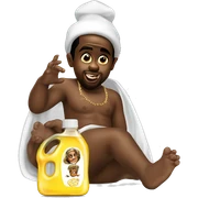 P.diddy baby oil sticker