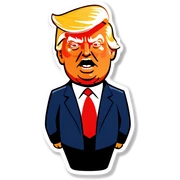 Trump sticker