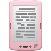 Light Pink kindle sticker