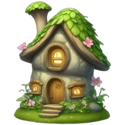 fairy house sticker