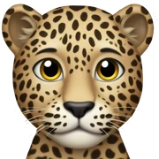 leopard  sticker