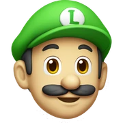luigi sticker