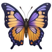 BUTTERFLY sticker