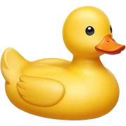 Rubber duck sticker