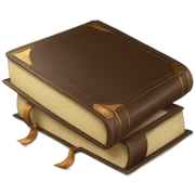 elegant book sticker