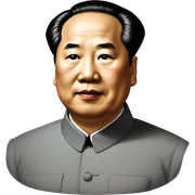Mao Zedong portrait sticker