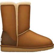 Brown uggs sticker