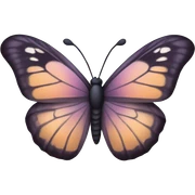 Butterfly sticker