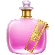 Perfume bottle sticker