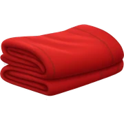 red blanket sticker