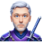 Mystic Samurai sticker