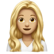 Blonde  sticker
