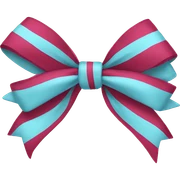 Bow sticker