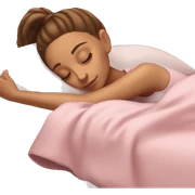 Ariana Grande sleeping sticker