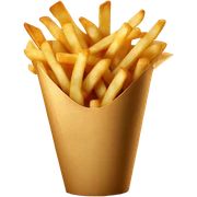 Papa fries  sticker
