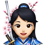 Samurai Warrior sticker