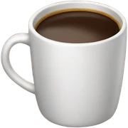 Coffee sticker