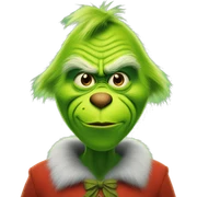 Grinch sticker