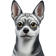 realistic animal with blurry background sticker