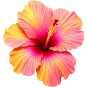 Hibiscus  sticker