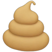 Poop sticker