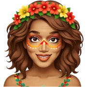 Flower-Crowned Dancer sticker