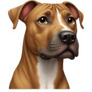 Ridgeback pitbull sticker