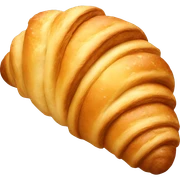 Croissant asthetic sticker
