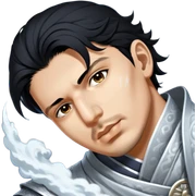 Moonlit Samurai sticker