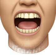 Mewing sticker
