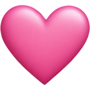 Pink hearts sticker