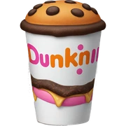 Dunkin sticker