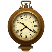 vintage clock sticker