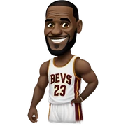 lebron james  sticker