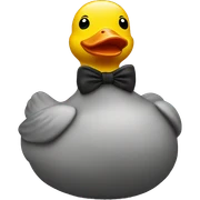 Rubber duck sticker