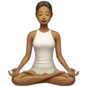 meditation energy sticker