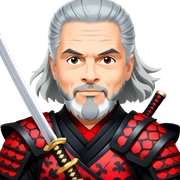 Daring Samurai sticker