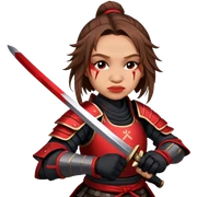 Battle-Ready Samurai sticker