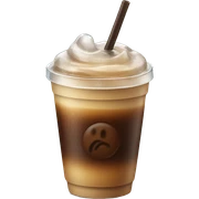 Iced coffe sticker