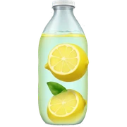 lemon water sticker