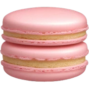 Light pink macaron sticker