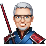 Katana Master sticker