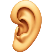 Ear sticker